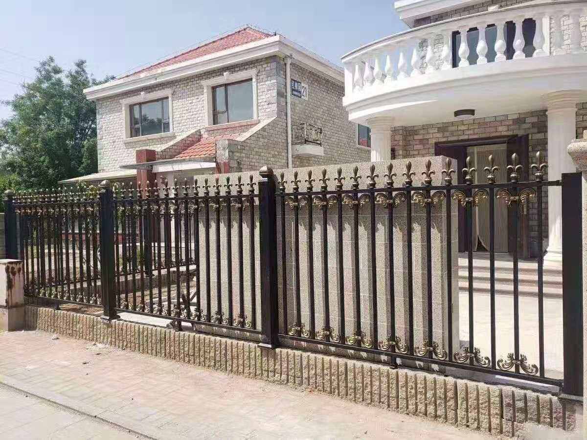 盐山别墅锌钢围墙